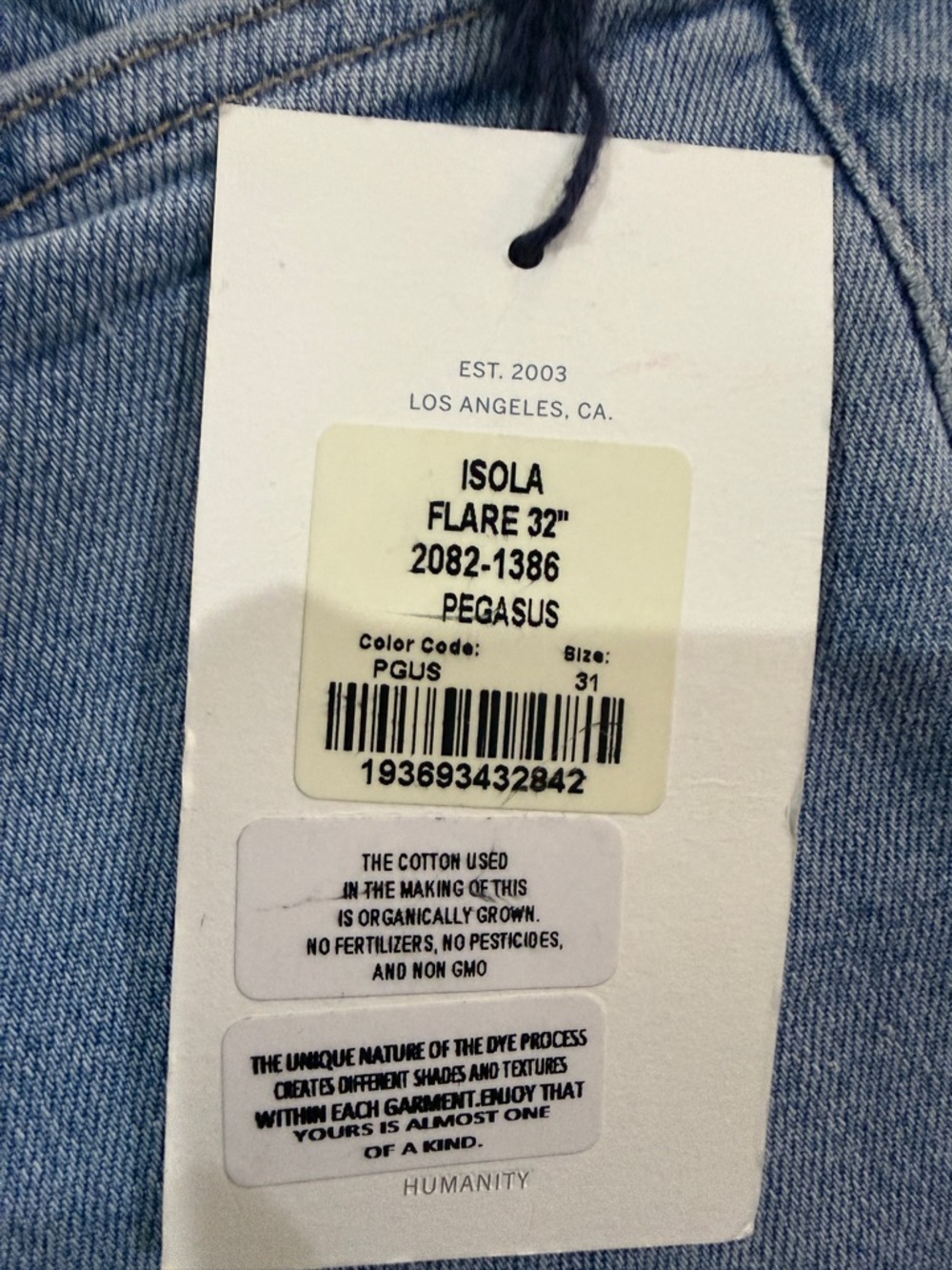 Citizens Of Humanity Isola Denim Shorts size 31 NWT - Picture 5 of 5